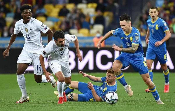 乌克兰vs法国世预赛